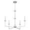 Quoizel Prescott Chandelier 5 Lights Brushed Nickel PRC5026BN - alternate 2